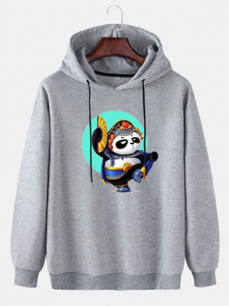 Herren-pullover Mit Cartoon-panda-grafikdruck Täglich Locker