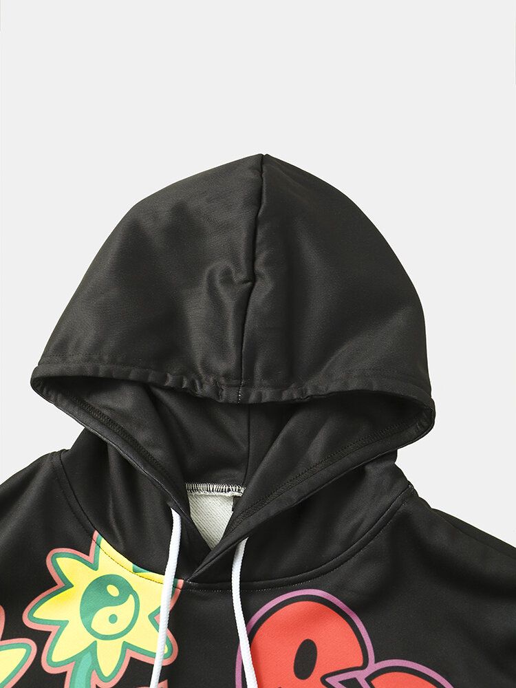 Lässige Hoodies Mit Lustigem Cartoon-zugband Für Herren