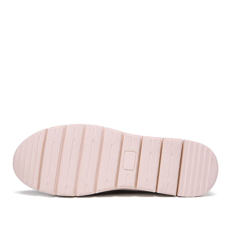 Bequeme Hohle Atmungsaktive Lässige Flats Für Damen In Colorblock-optik