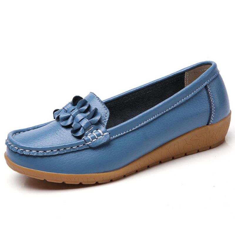 Bequeme Rutschfeste Lässige Loafer Für Damen Mit Bowknot-nähten