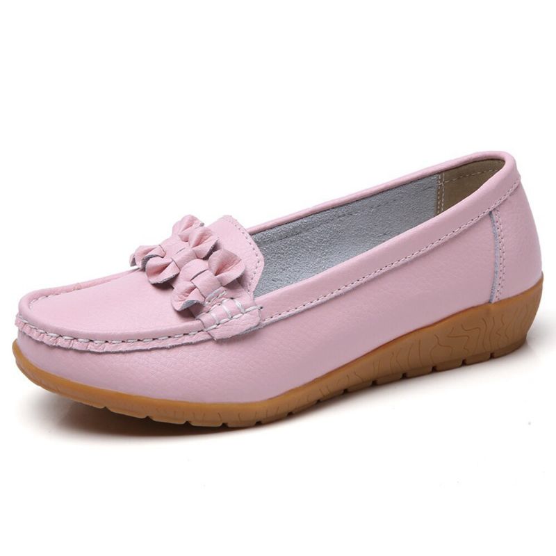 Bequeme Rutschfeste Lässige Loafer Für Damen Mit Bowknot-nähten