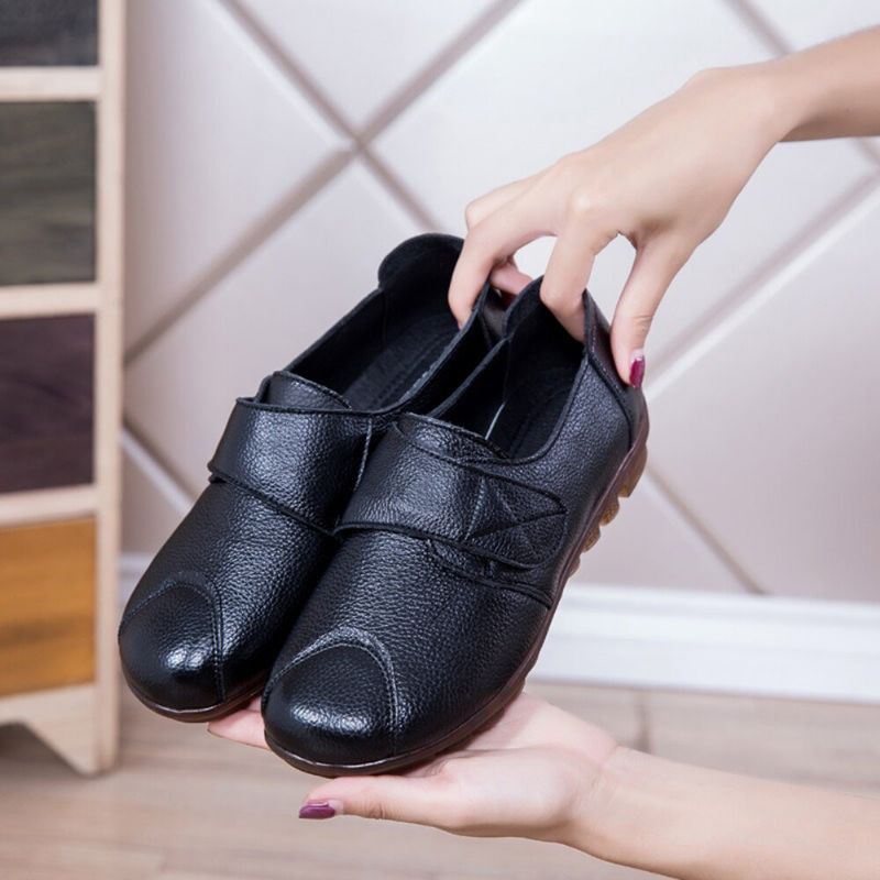 Bequeme Weiche Sohle Rutschfeste Lässige Loafer Mit Hakenschlaufe Für Damen