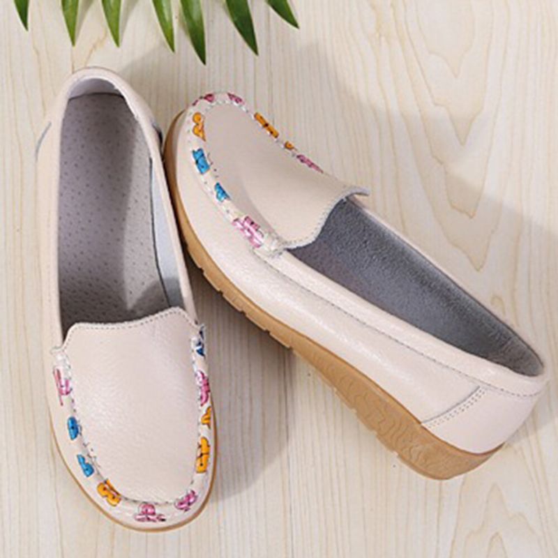 Bunte Auffällige Bequeme Rutschfeste Lässige Slip-on-slipper Für Damen