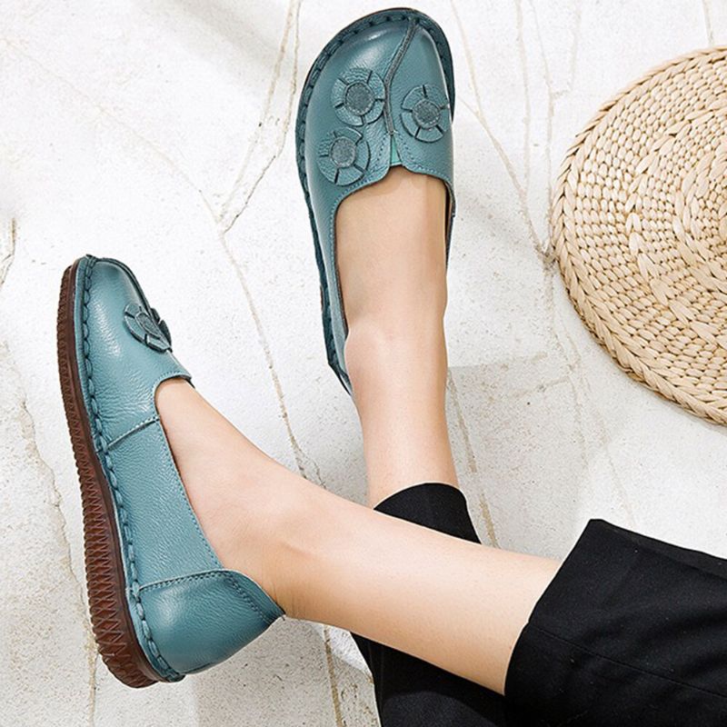 Damen-blumendekor Bequeme Lässige Slip-on-slipper