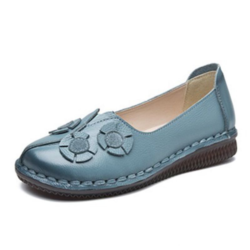 Damen-blumendekor Bequeme Lässige Slip-on-slipper