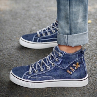 Damen-denim Bequeme Tragbare Lässige Sportliche High-top-flats