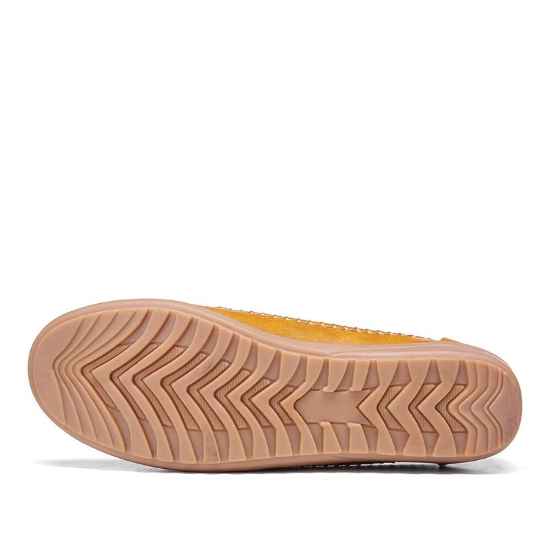 Damen Floewrs Hohle Bequeme Rutschfeste Lässige Flache Loafer