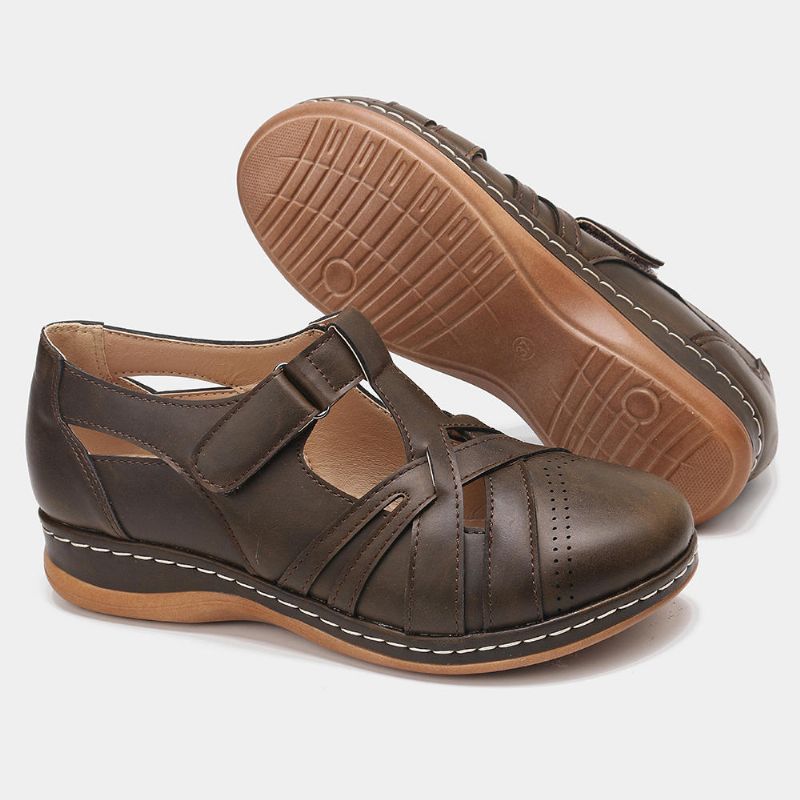 Frauen Aushöhlen Bequeme Atmungsaktive Spring Flats Freizeitschuhe