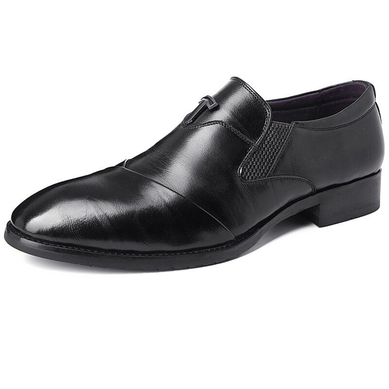 Business-oxford-schuhe Aus Reinem Leder Für Herren