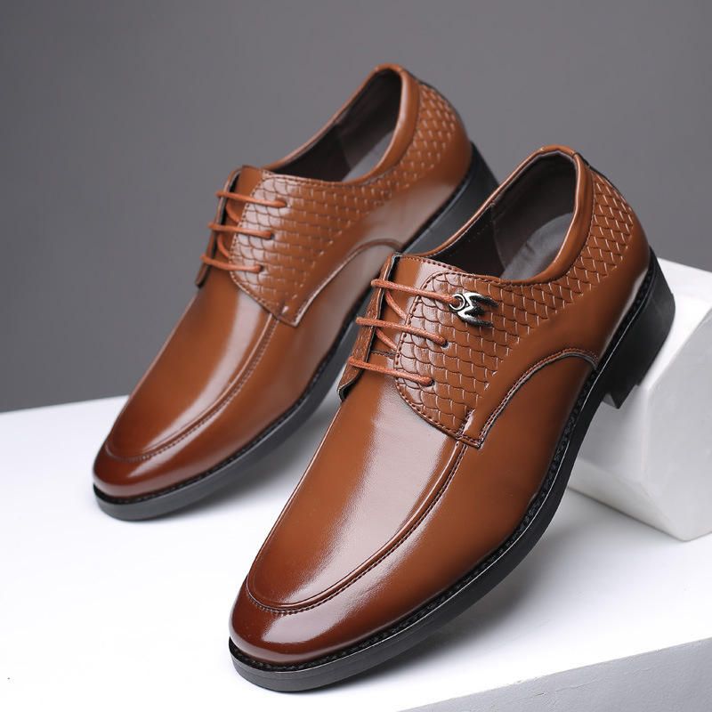 Eleganter Schuh Lässiges Muster Zum Hineinschlüpfen Weiche Business-oxfords