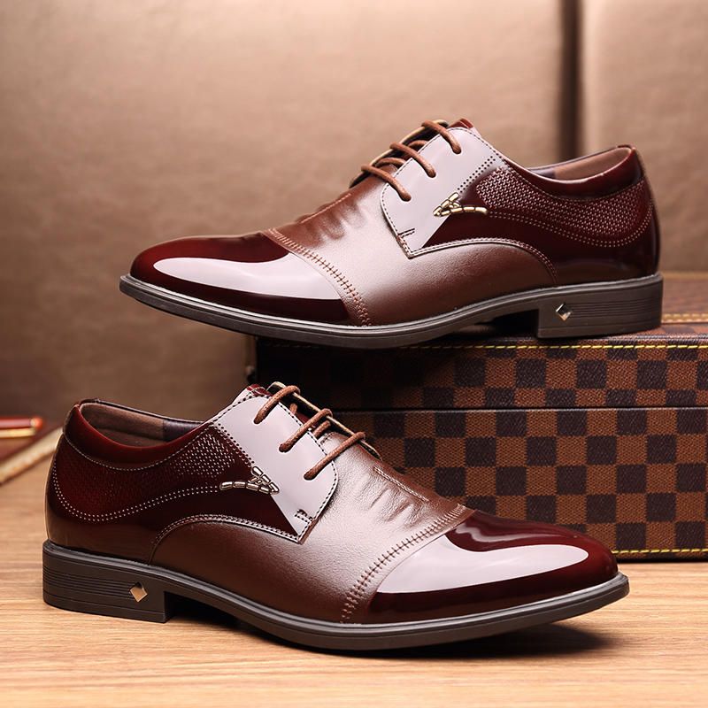 Formelle Schuhe Aus Mikrofaser Business-oxfords