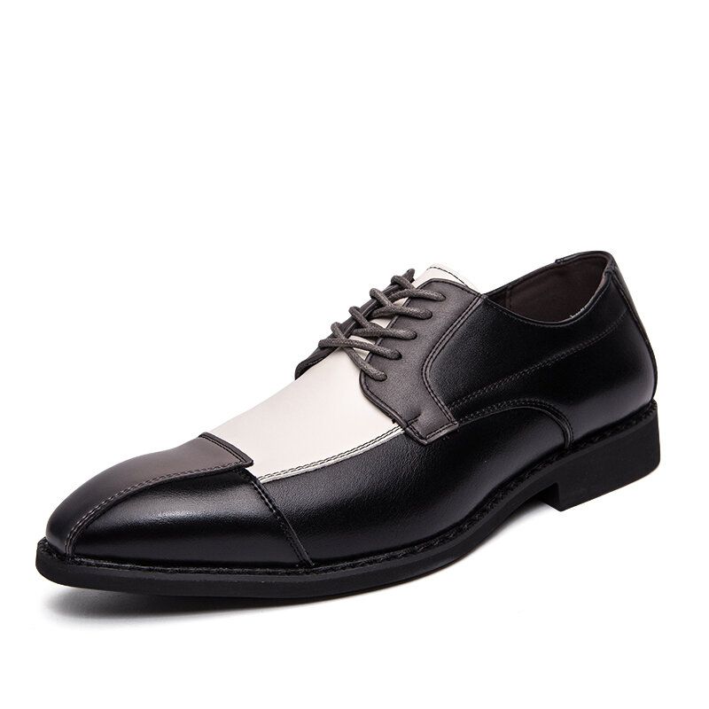 Herren Pu-leder Stilvolle Oxfords Business-kleiderschuhe