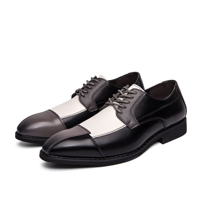 Herren Pu-leder Stilvolle Oxfords Business-kleiderschuhe