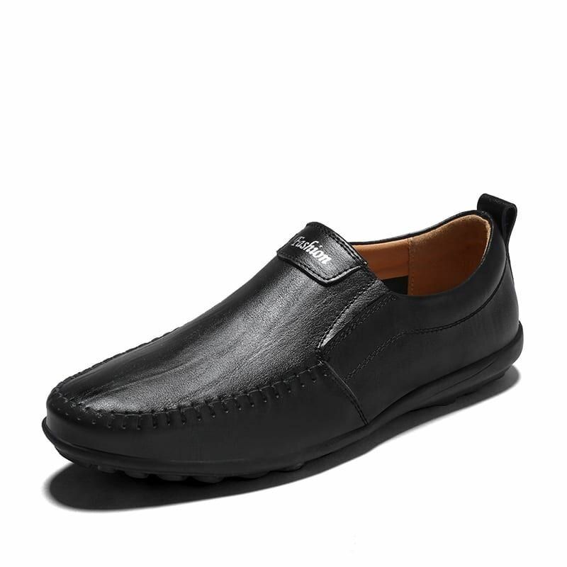 Herren Retro-mikrofaser-leder Weich Lässig Business-oxfords