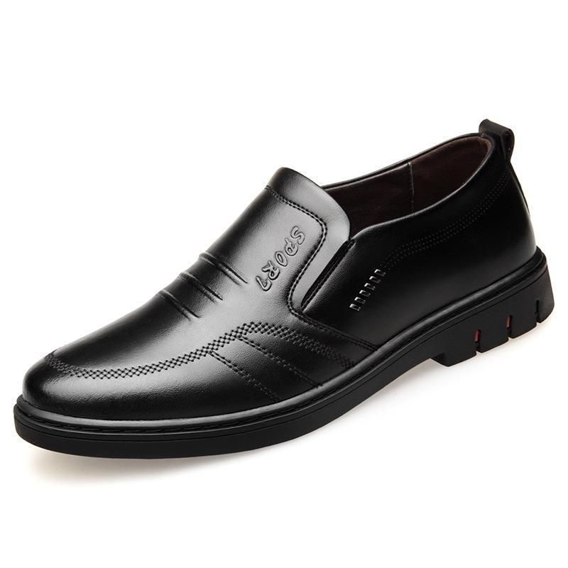 Mikrofaser Soft Leather Business Casual Office Oxfords