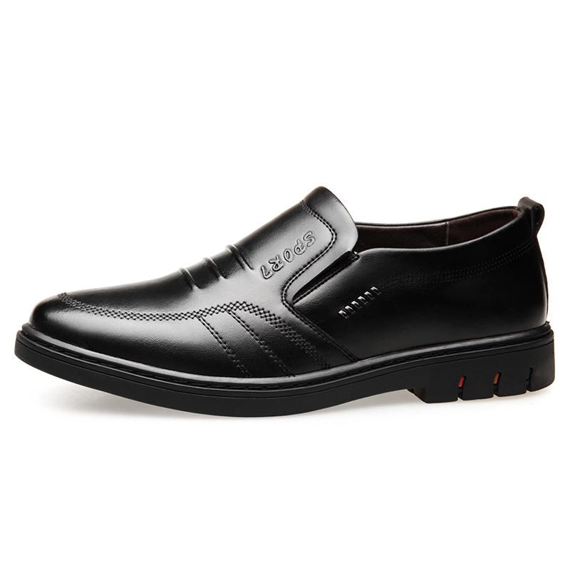 Mikrofaser Soft Leather Business Casual Office Oxfords