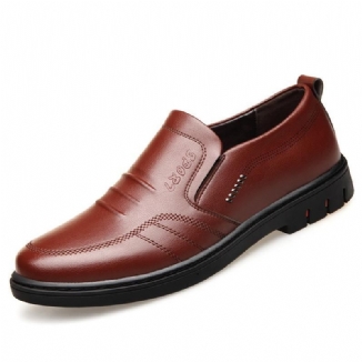 Mikrofaser Soft Leather Business Casual Office Oxfords