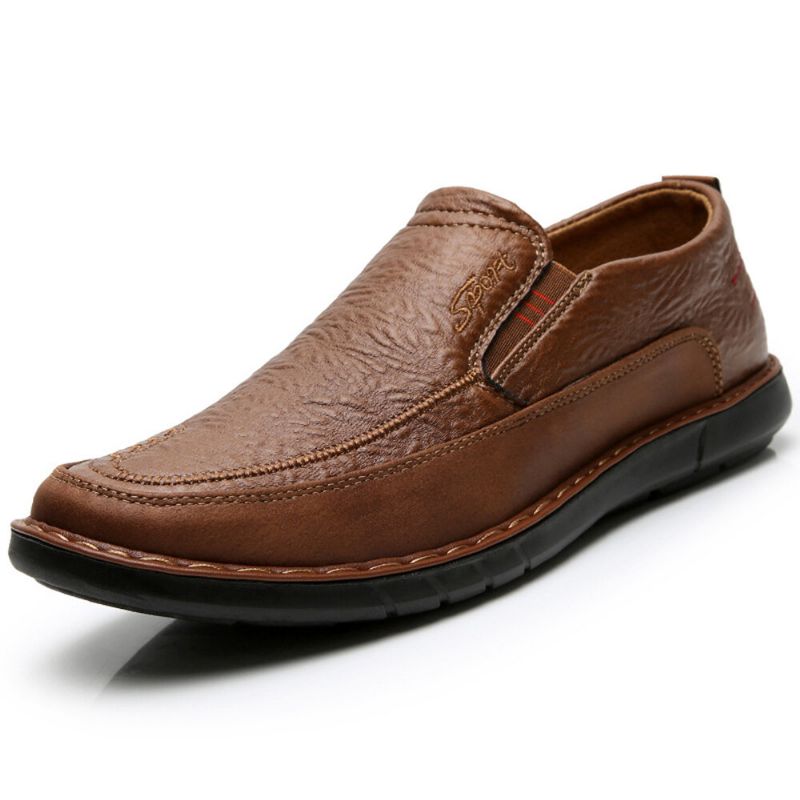 Rutschfeste Slip-on-gummibänder Für Herren Mit Weicher Sohle Und Kausalen Täglichen Oxfords