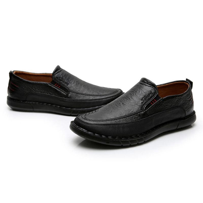 Rutschfeste Slip-on-gummibänder Für Herren Mit Weicher Sohle Und Kausalen Täglichen Oxfords