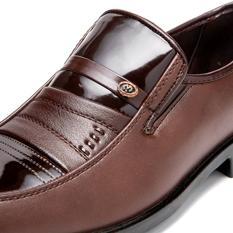 Rutschfeste Verschleißfeste Lässige Business-slip-on-kleidschuhe Für Herren