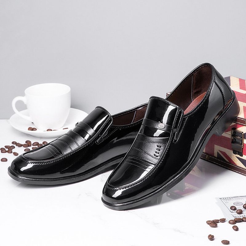 Rutschfeste Verschleißfeste Lässige Business-slip-on-kleidschuhe Für Herren