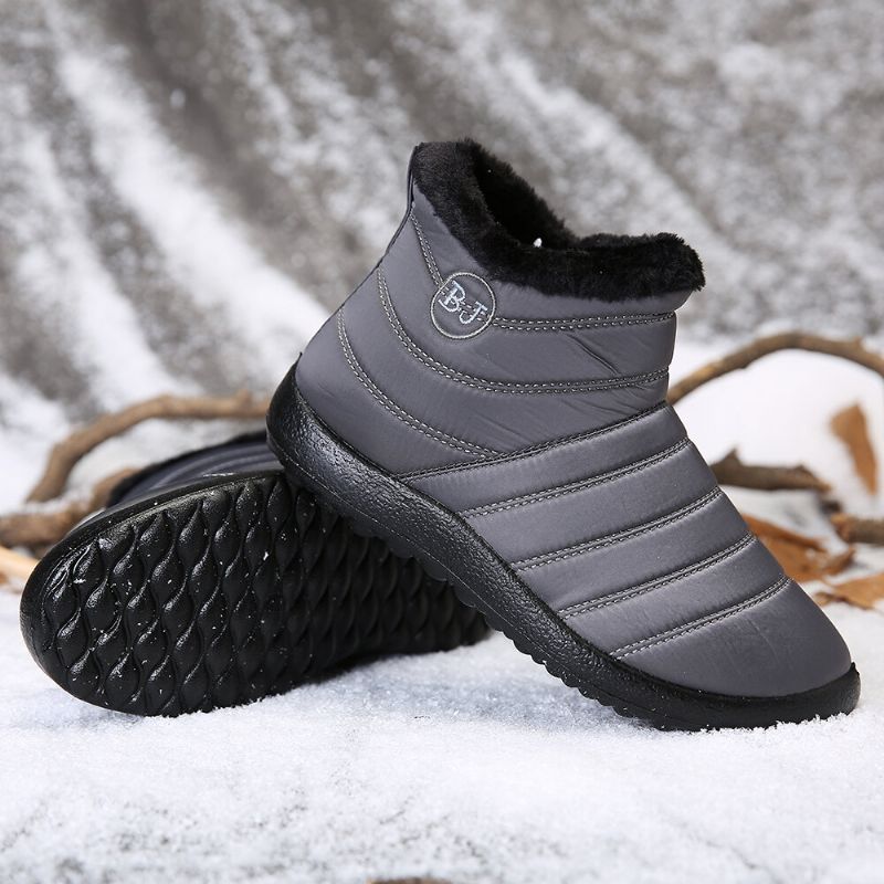 Damen-schneestiefel Wasserabweisend Mit Weicher Sohle Warm