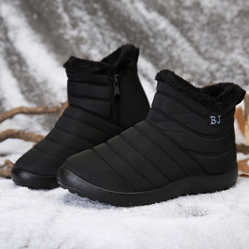 Damen-schneestiefel Wasserabweisend Mit Weicher Sohle Warm