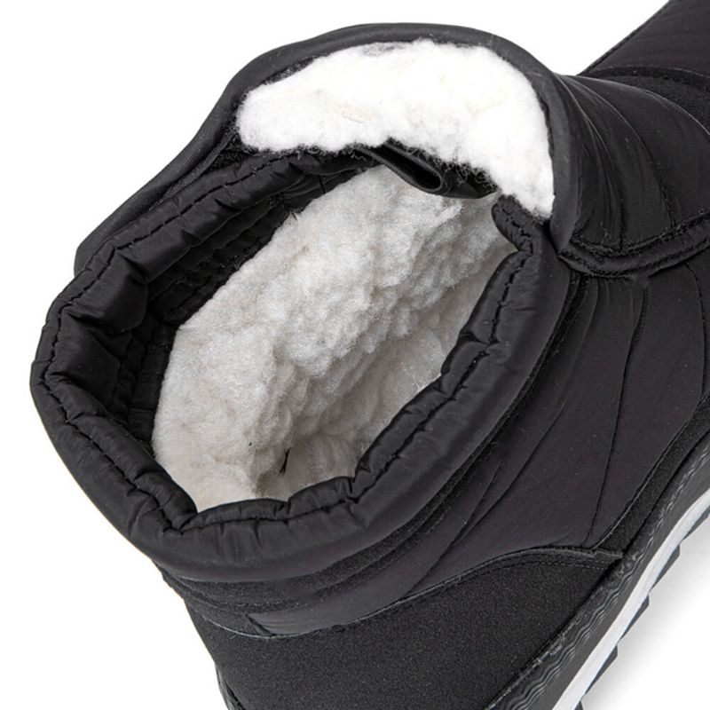 Herren-schneestiefel Mit Dickem Warmem Rutschfestem Plüschfutter