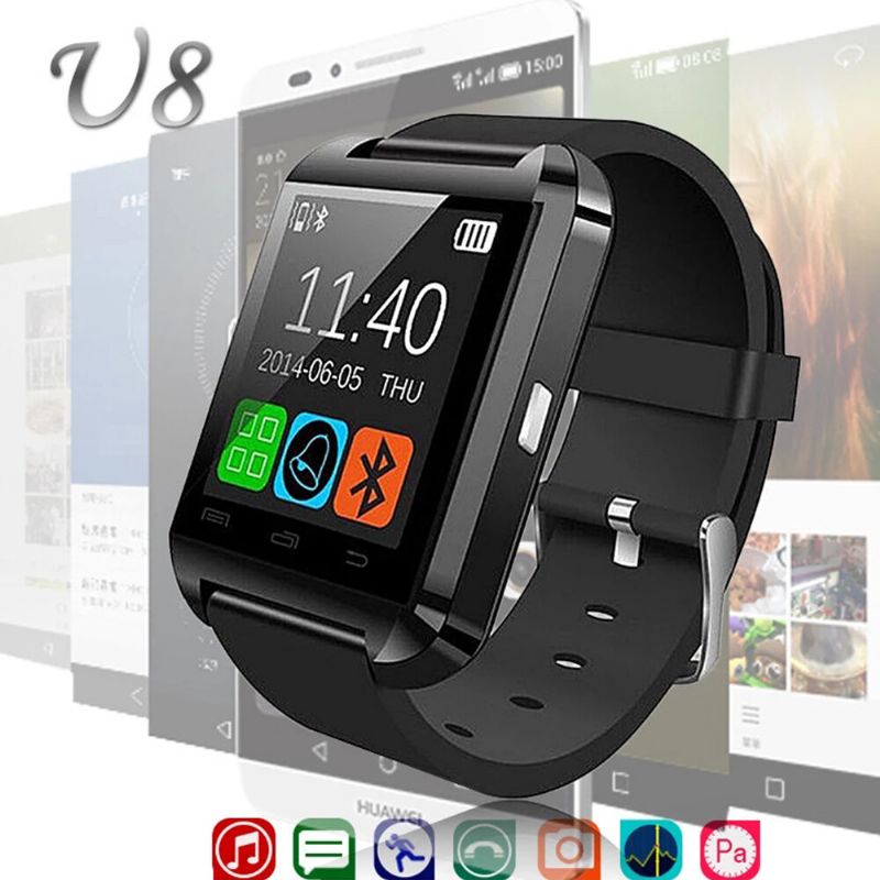 3 Farben Acrylsilikon Herren Sport Multifunktionale Smart Bluetooth Uhr Tragbare Uhr Digitaluhr