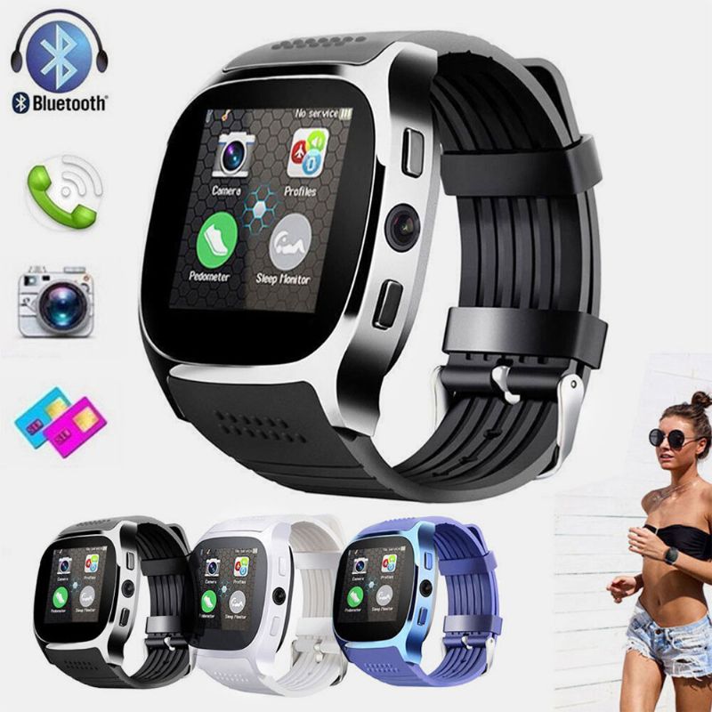 3 Farben Ips Silikon Herren Casual Sports Multifunktionale Smart Wearable Watch Digital Watch