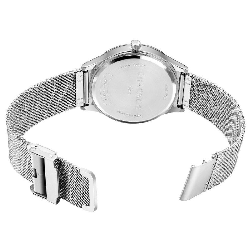 Casual Style Wasserdichte Herren-armbanduhr 40 mm Hardlex-zifferblatt Ultradünne Quarzuhr