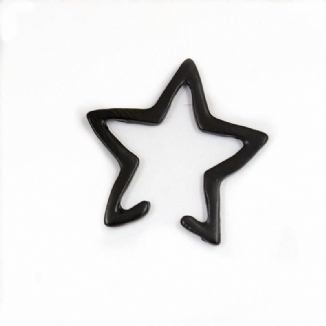 Punk Hollow Star Damen Ohrring Kein Piercing Ohrclip Für Damen Mädchen Party Modeschmuck