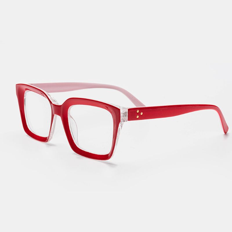 5-farbige Cat-eye-box-lesebrille Mit Dickem Rahmen