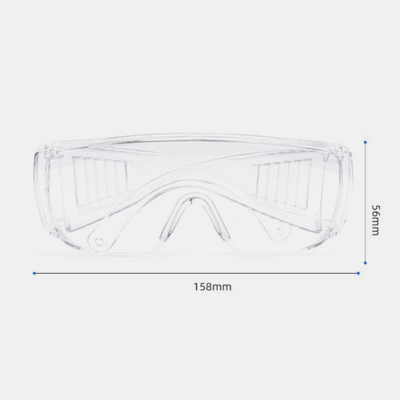 Anti-fog Anti-grippe Transparente Brille Für Optische Myopie-brillen