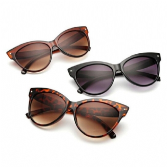 Cat Eye Vintage Polarisierte Leoparden-sonnenbrille Für Damen