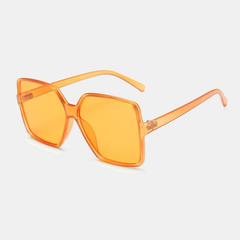 Damen-sonnenbrille In Übergröße Quadratische Form Modischer Trend Retro-uv-schutz-sonnenbrille