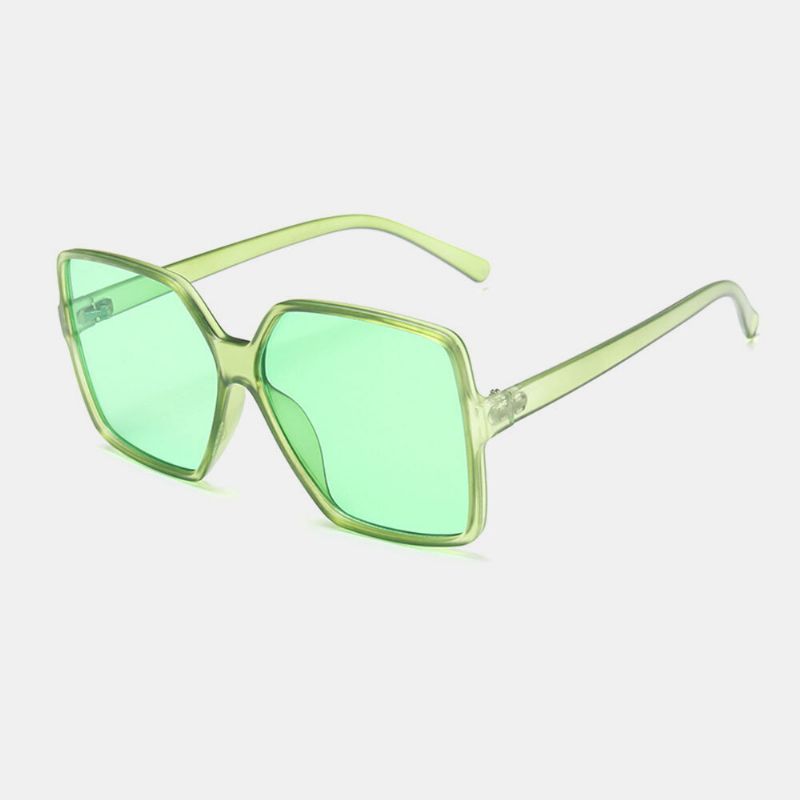 Damen-sonnenbrille In Übergröße Quadratische Form Modischer Trend Retro-uv-schutz-sonnenbrille