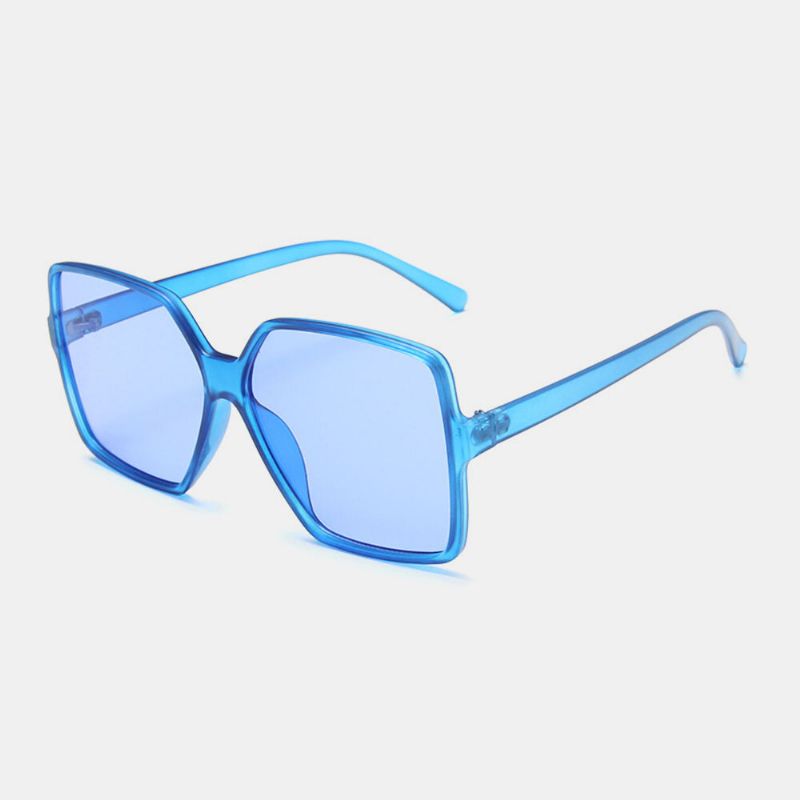 Damen-sonnenbrille In Übergröße Quadratische Form Modischer Trend Retro-uv-schutz-sonnenbrille