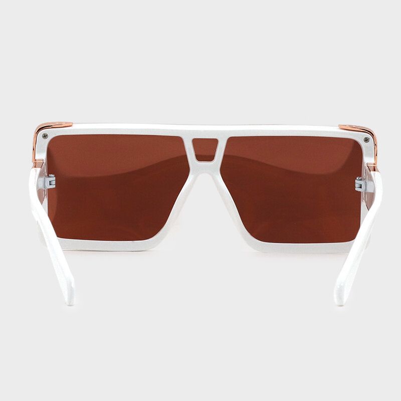 Einteilige Damen-vollrahmen-persönlichkeits-lässige Outdoor-uv-schutz-sonnenbrille In Quadratischer Form