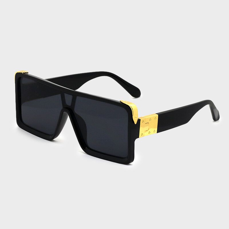 Einteilige Damen-vollrahmen-persönlichkeits-lässige Outdoor-uv-schutz-sonnenbrille In Quadratischer Form