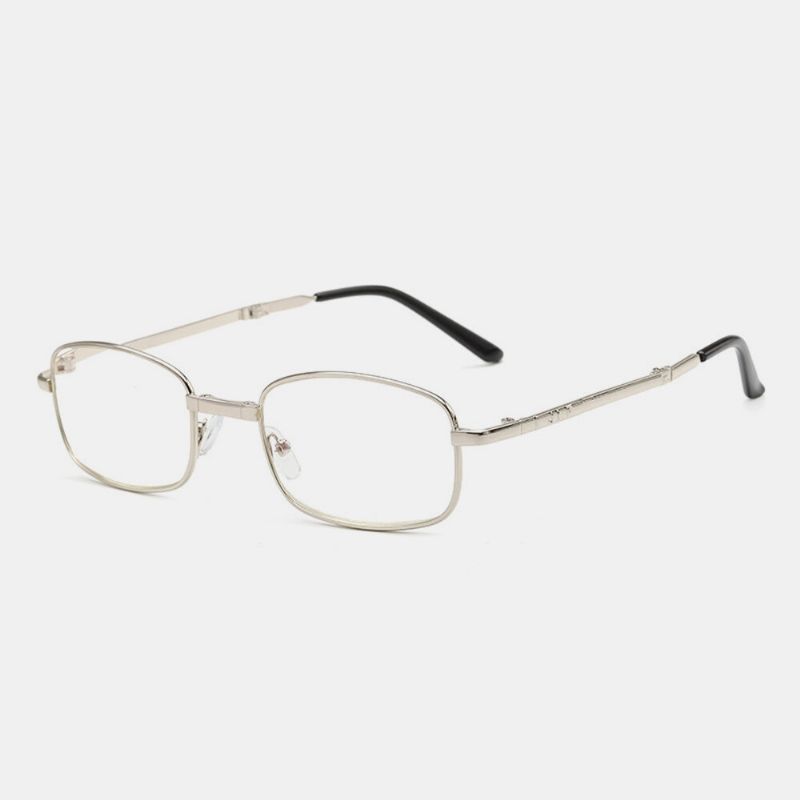 Faltbare Unisex-lesebrille Mit Anti-blaulicht-metallrahmen Presbyopie-brille