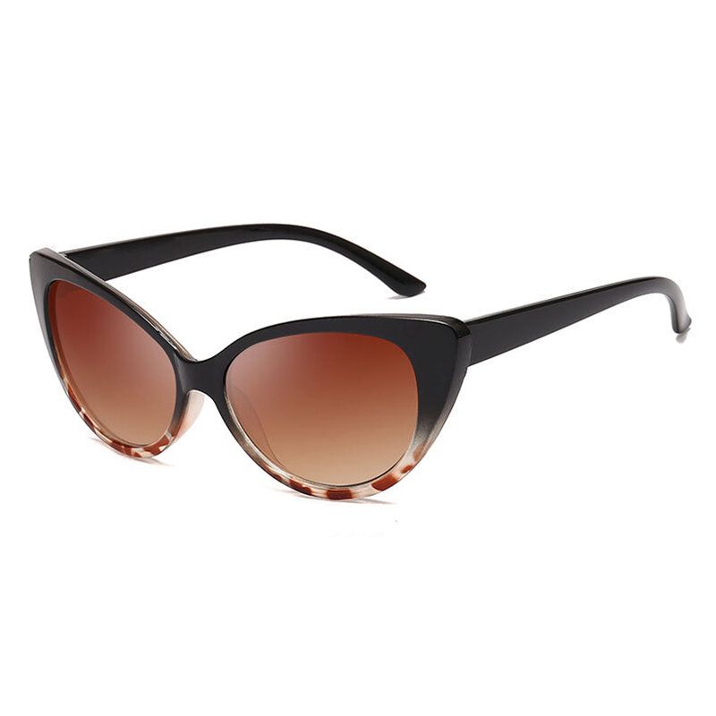 Frauen Cat Eye Vintage Polarisierte Sonnenbrille