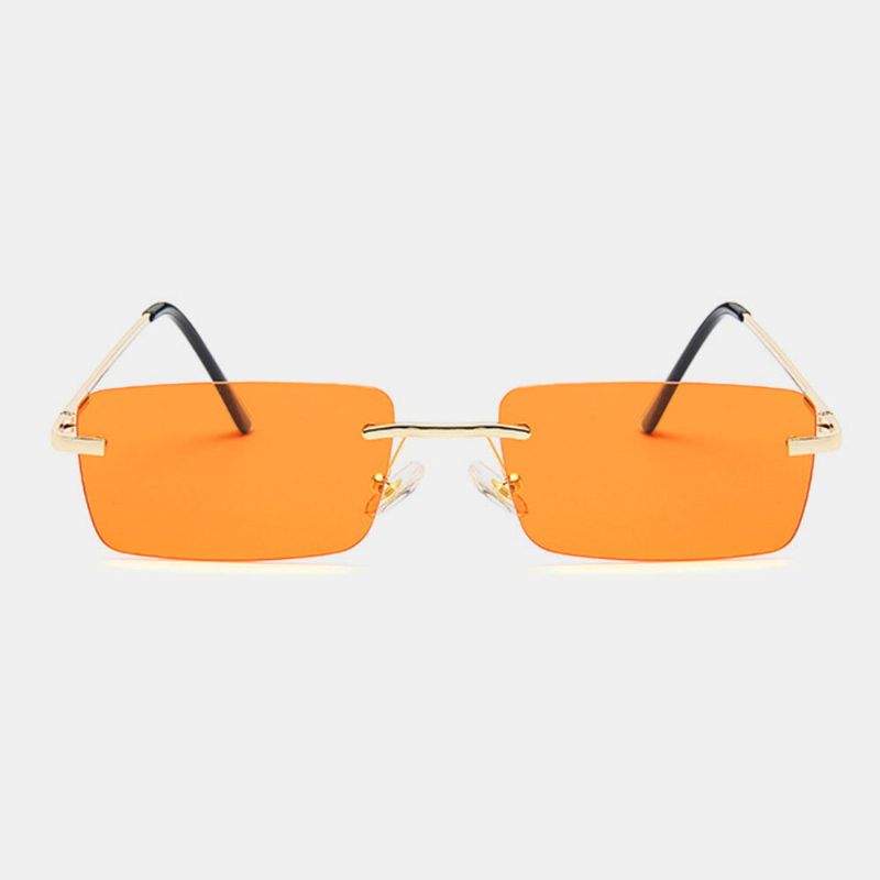 Frauen Retro Mehrfarbig Frameless Kleine Quadratische Mode Persönlichkeit Uv-schutz-sonnenbrille