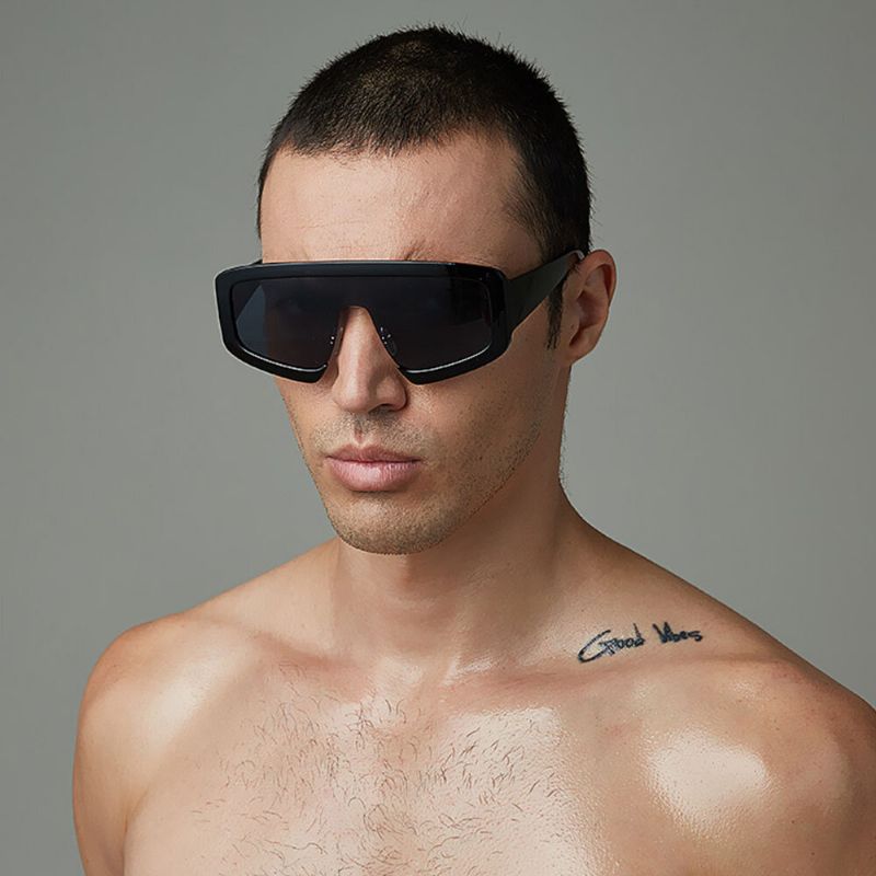 Lässige Kreative Schneidige Unisex-vollrahmen-sonnenbrille Mit Bequemem Nasensitz Und Uv-schutz