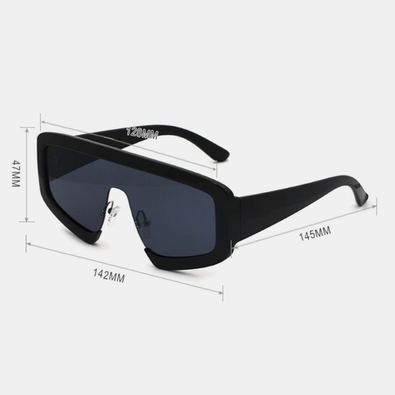 Lässige Kreative Schneidige Unisex-vollrahmen-sonnenbrille Mit Bequemem Nasensitz Und Uv-schutz