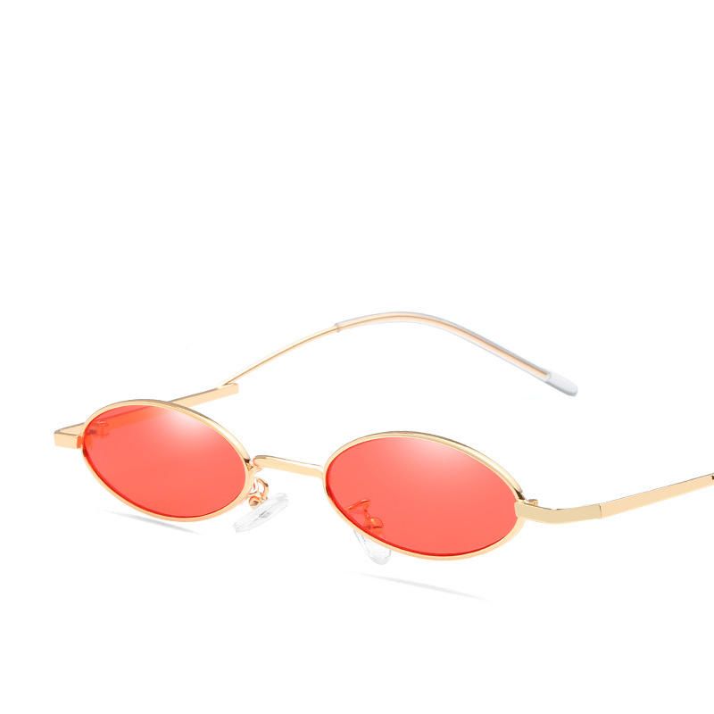 Ovale Vintage-sonnenbrille