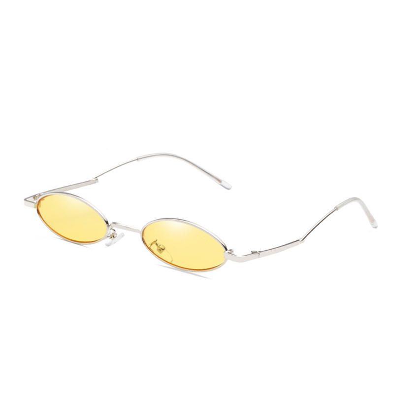 Ovale Vintage-sonnenbrille