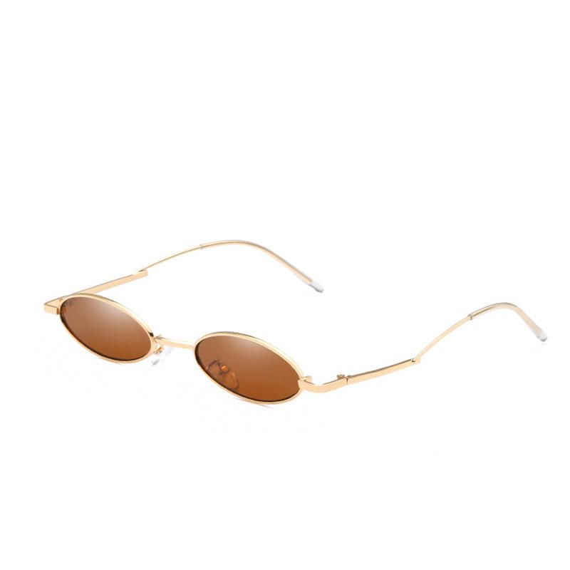 Ovale Vintage-sonnenbrille