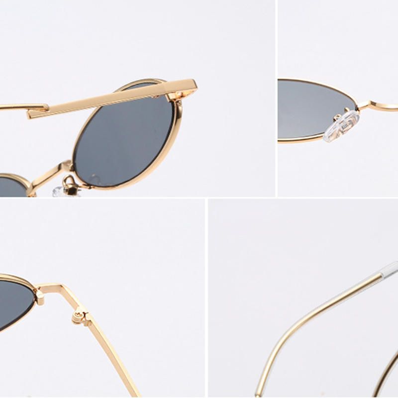 Ovale Vintage-sonnenbrille