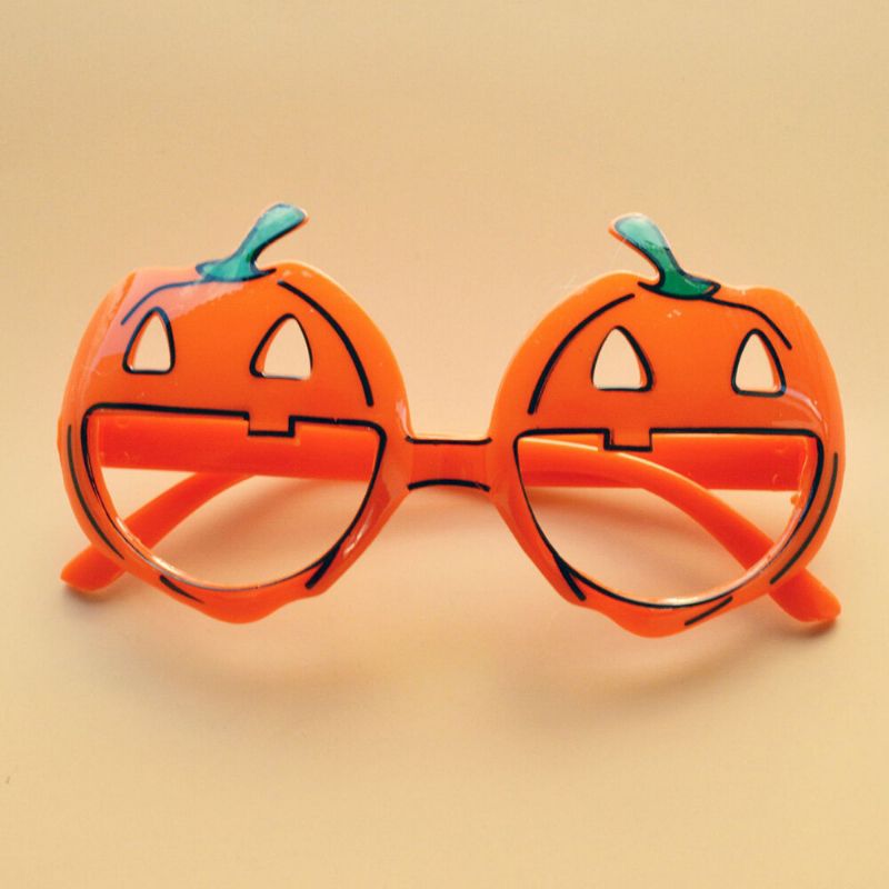 Unisex Halloween Unregelmäßiger Kürbis Horror Lustige Party Deko Brille